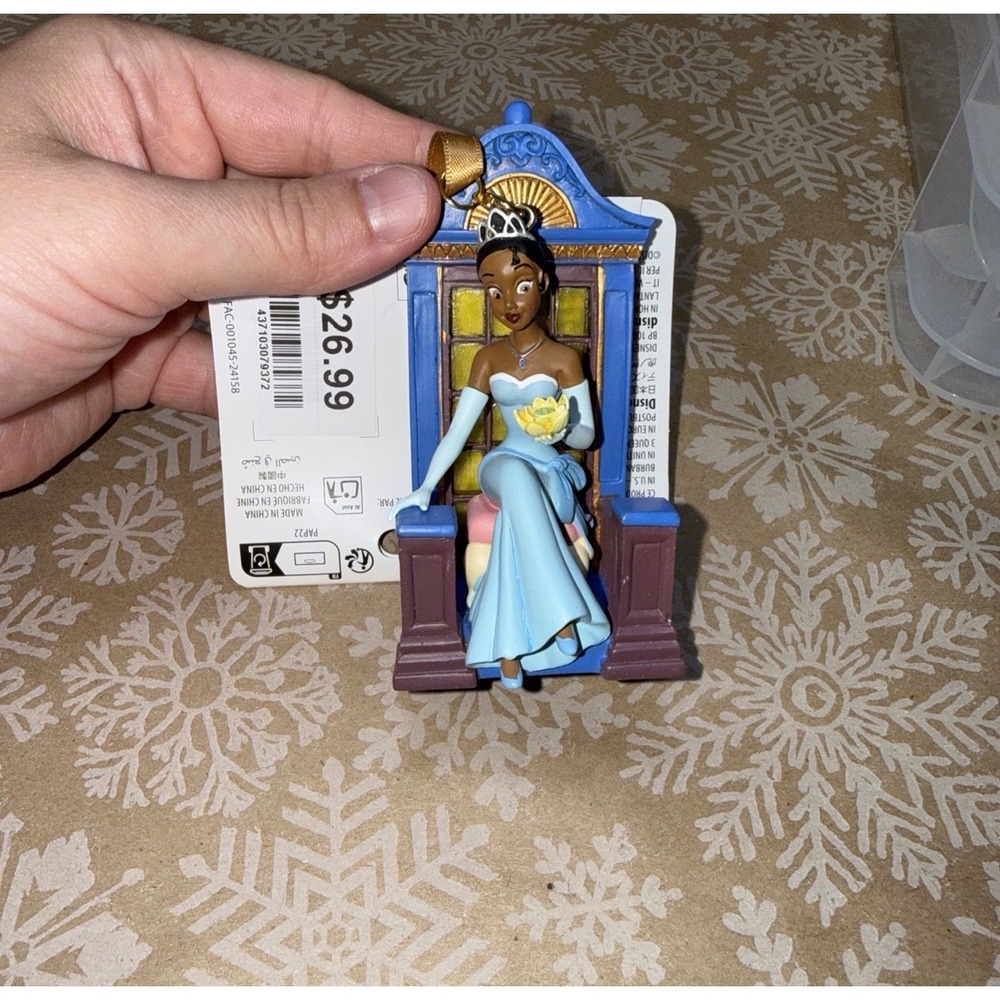 Disney Tiana Sketchbook Ornament - The Princess and the Frog New with tag